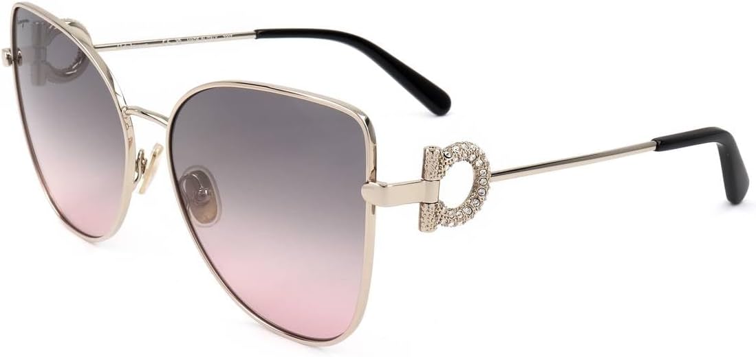 FERRAGAMO Salvatore Womens sunglasses, Gold Tortoise