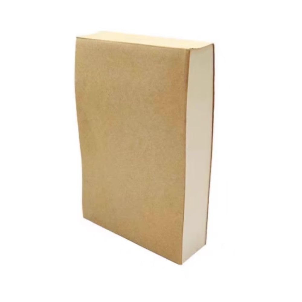 Drawing Draft Notebook DIY Diary Book Khaki/Black Thickened Blank Memo Pads Sketching Draft Notebook(khaki-250sheets)