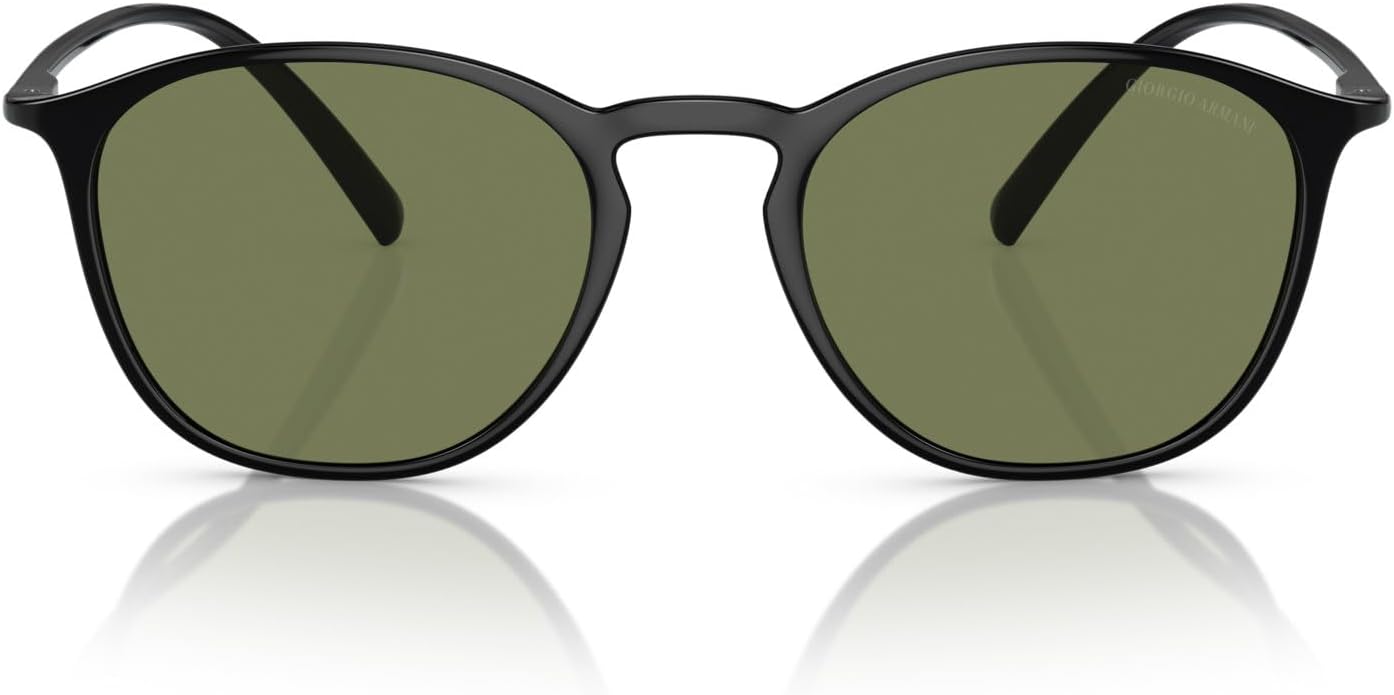 GIORGIO ARMANI AR 8186U Shiny Black/Grey 52/20/145 men Sunglasses