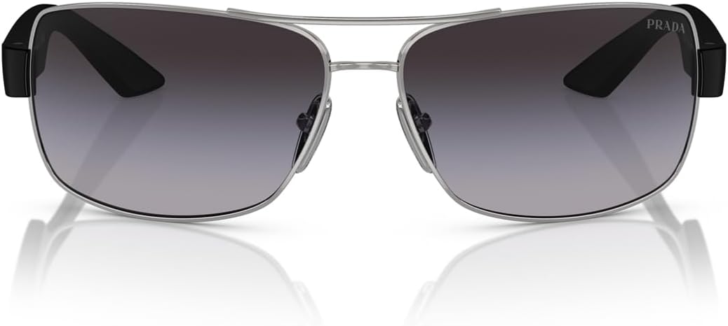 Prada Linea Rossa PS 50ZS Silver/Grey Shaded 65/14/135 men Sunglasses