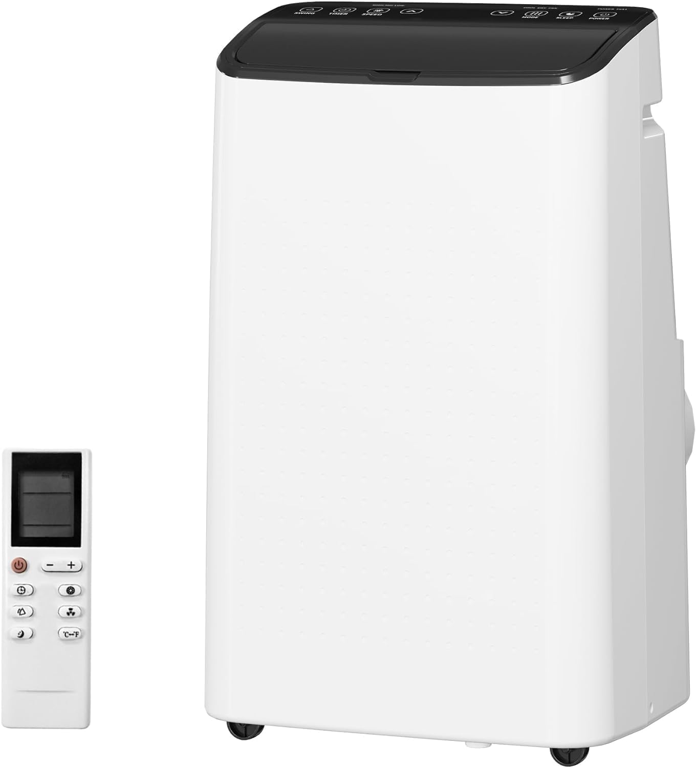 14,000 BTU Portable Air Conditioner, 4-in-1 Cooling, Dehumidifier, Fan & Sleep Mode, Quiet AC Unit for Rooms Up to 750 Sq.Ft, 24H Timer, Remote & Window Kit