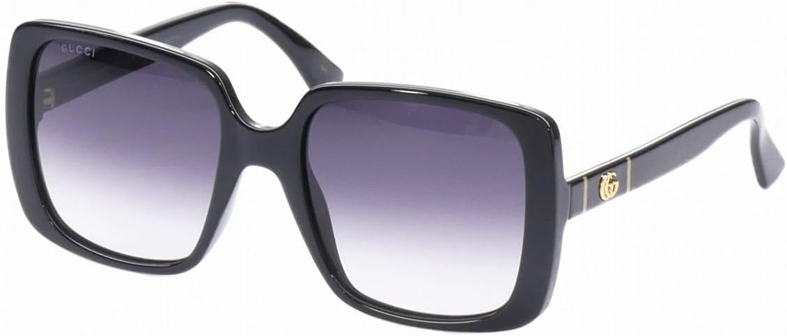 Gucci Women's Sunglasses, Black-black-grey, 56