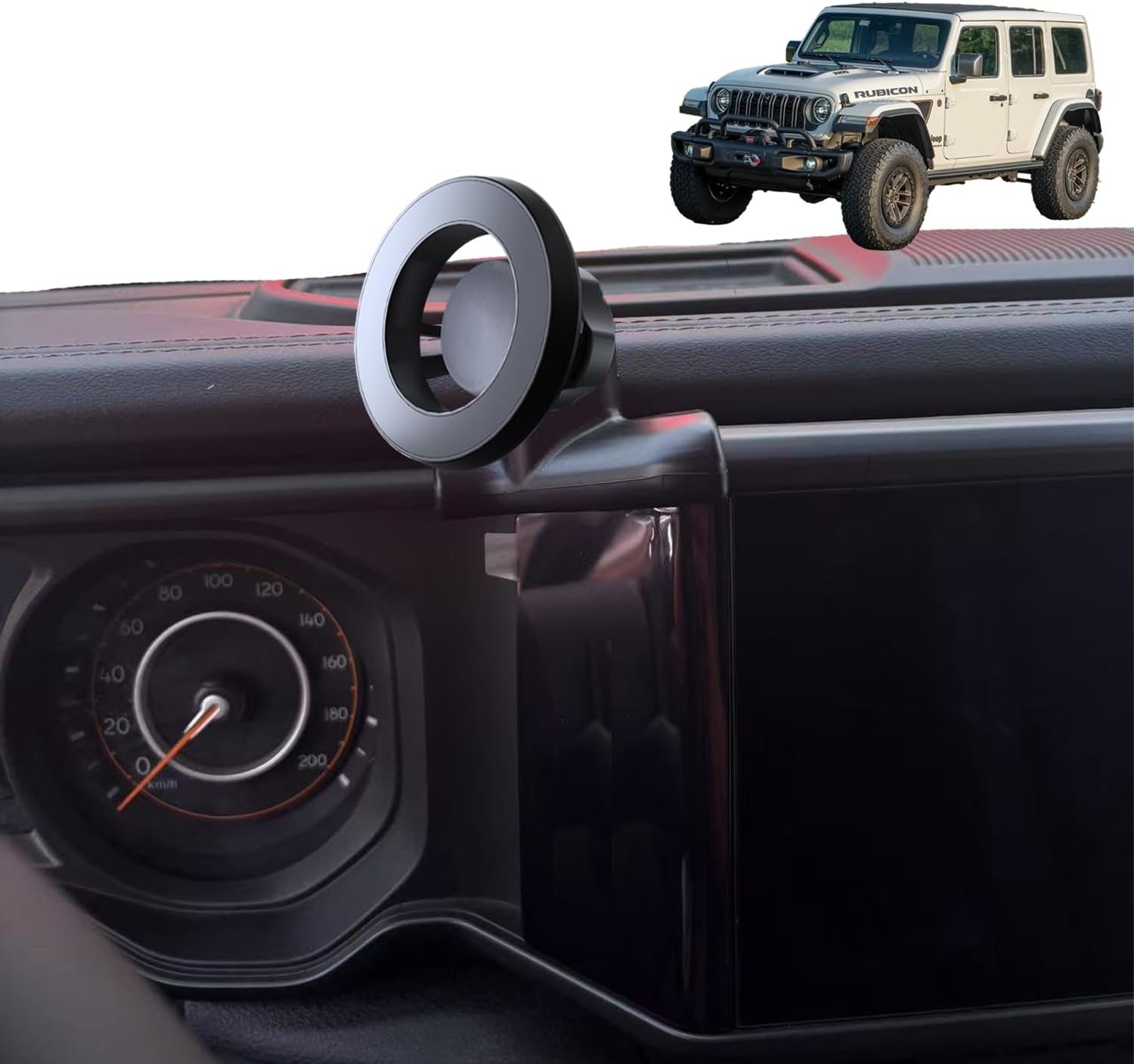 oricarmes car Phone Holder for Jeep Wrangler 2024 2025 2026 Accessories Magnetic car Phone Mount for Wrangler Phone Holder for Jeep Wrangler Accessories