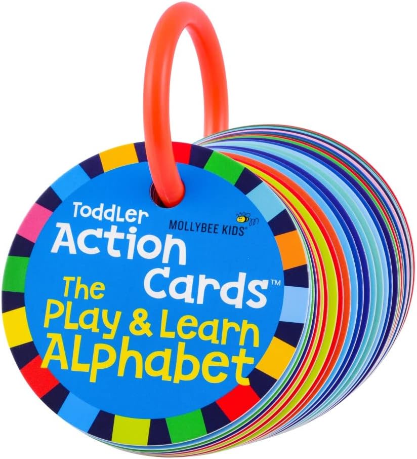 MOLLYBEE KIDS Preschool Activity Cards (Alphabet)