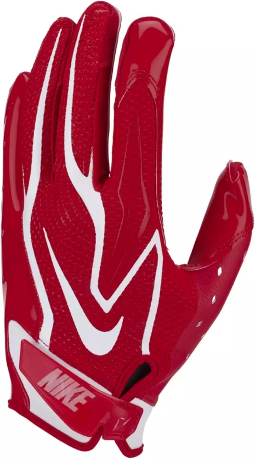 Nike Vapor Jet 9.0 Football Receiver Gloves – Magnigrip+ Palm, Adjustable Wrist Tab, Breathable Back