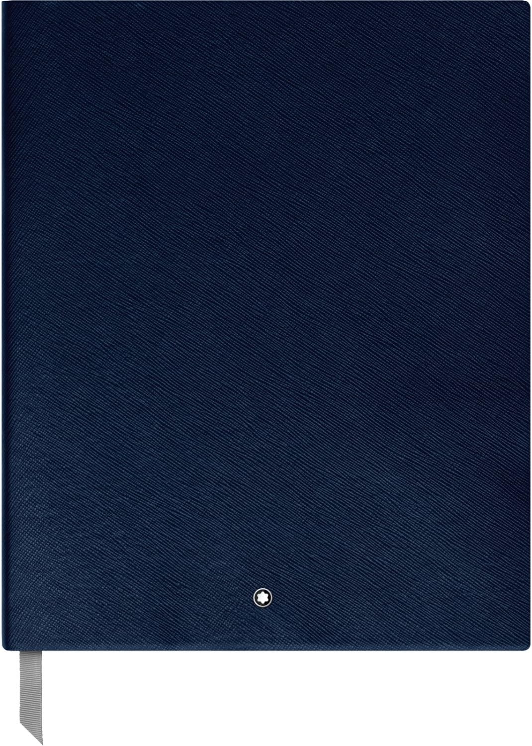 Montblanc Sketch Book Indigo Lined #149 Fine Stationery 116953 / Elegant Sketching Book with Leather Binding and Ruled Pages / 1 x (8.2 x 10.2 in.)