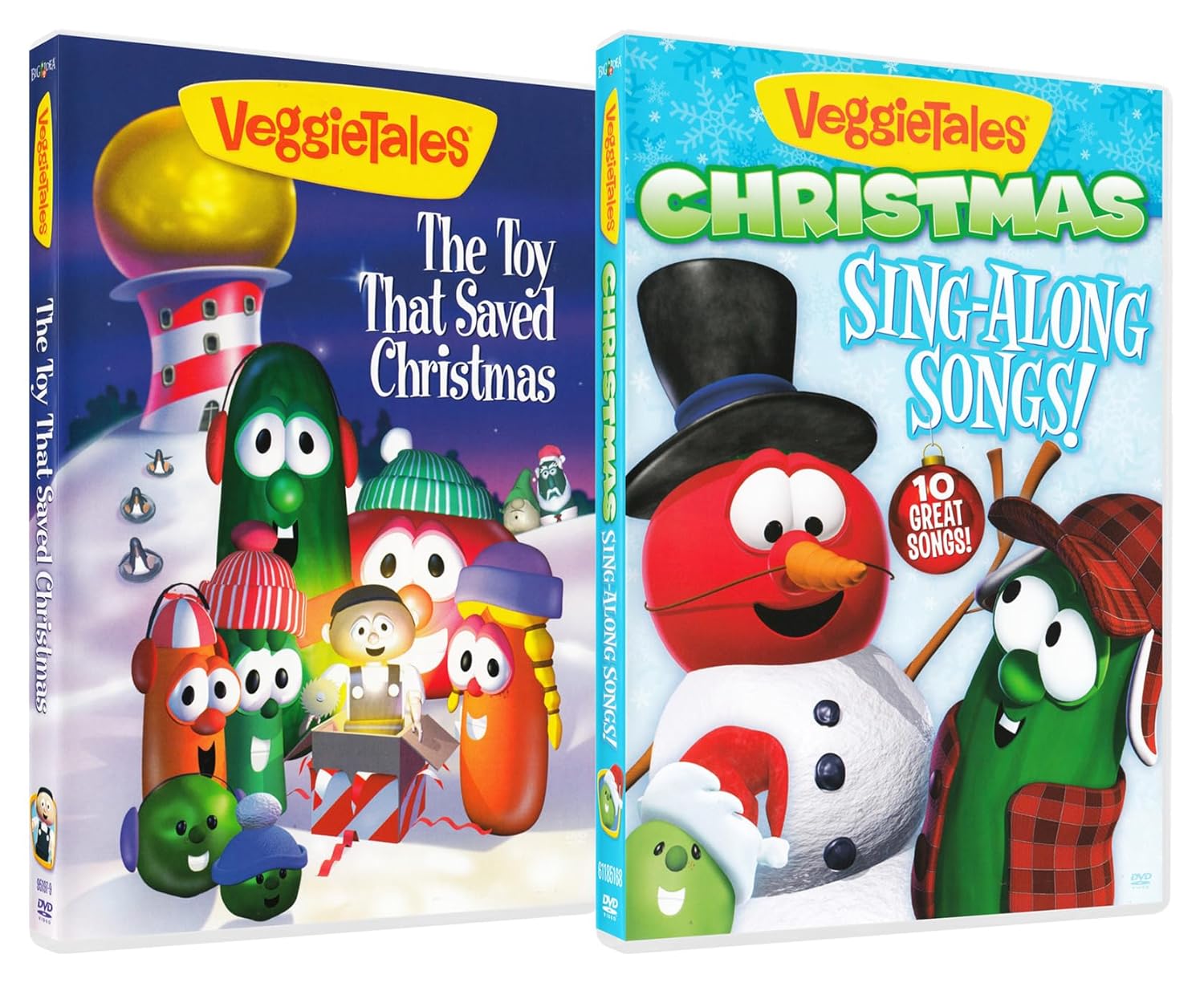Veggietales: The Toy That Saved Christmas / Christmas Sing-Along Songs (2-Pack)