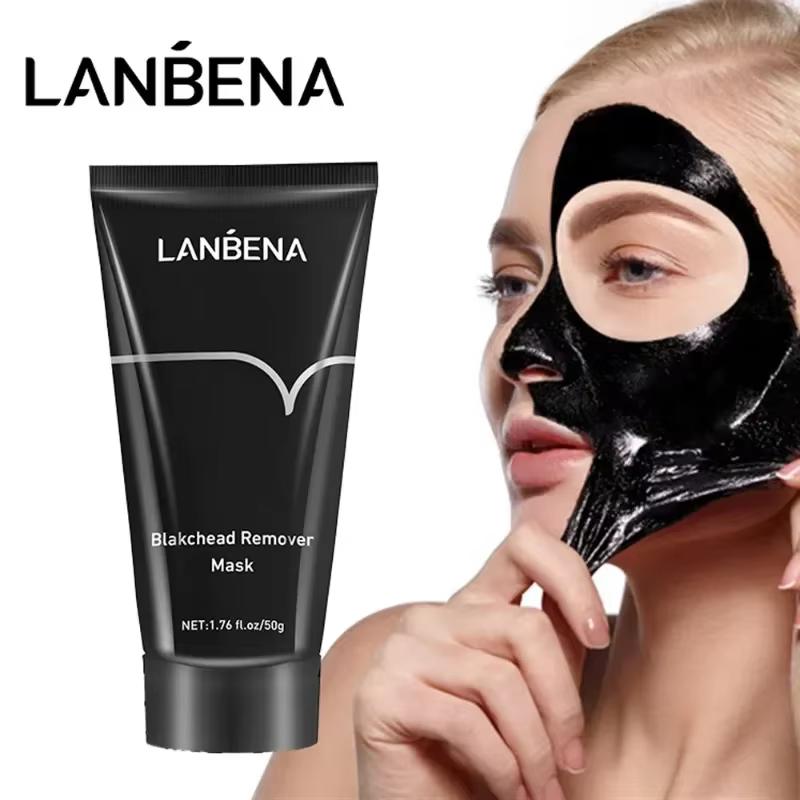 LANBENA Remove Blackhead Mask Shrinking Pore Deep Cleaning Mask Improve Rough Skin Acne Treatment Skin Brighteing Care Beauty - AliExpress 66