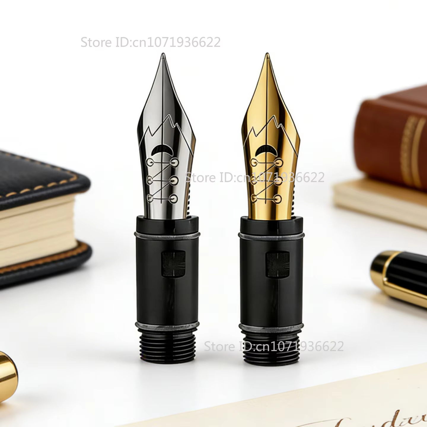 Creative for MAJOHN P136 P137 P138 P139 No.6 Solf Flex Nib Grip Section Fountain Pen Copperplate ES ER Round Body Point Nib - AliExpress