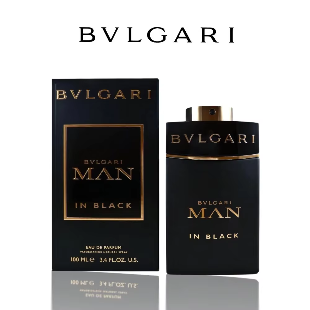 Bvlgari Man in Black Eau de Parfum Spray for Men 60ml/100ml, Original Men's Perfume, Luxury Perfume Beauty Makeup