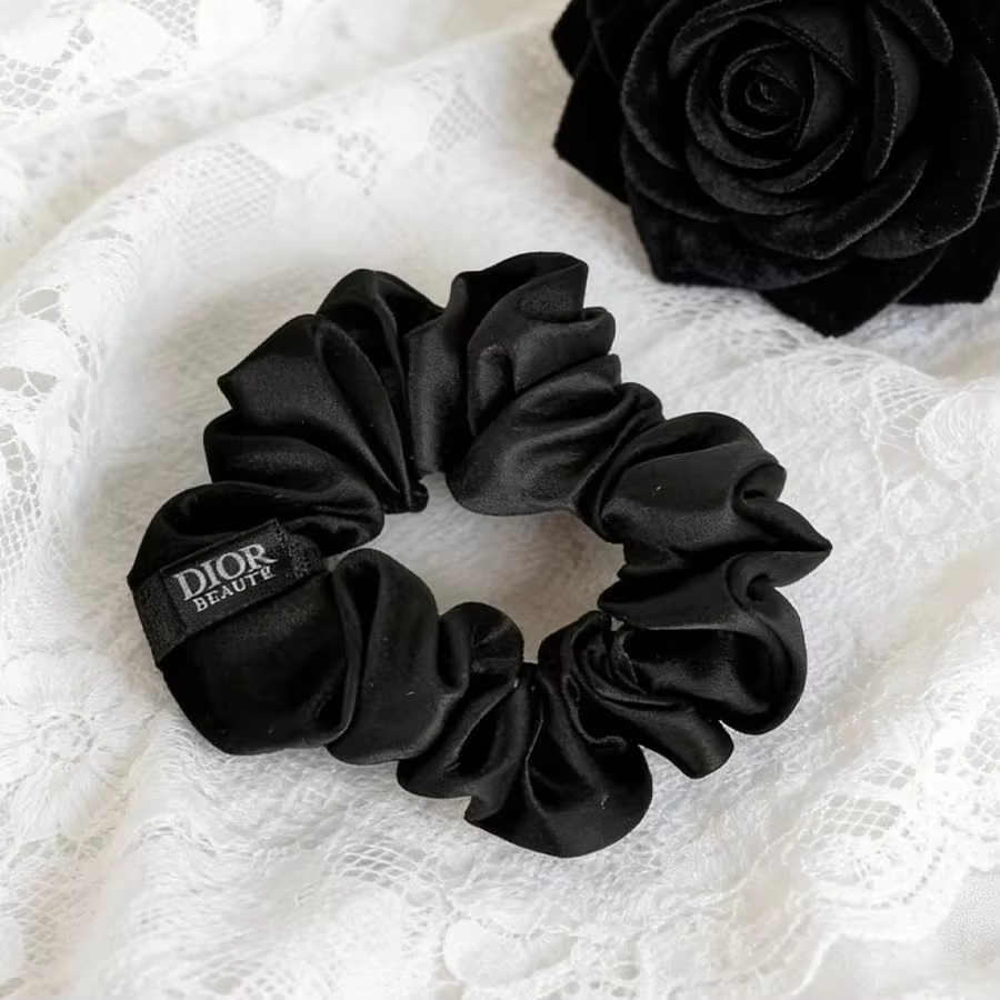 Christian Dior High-end Luxurious Black Silk Satin Headband Collection Multi-color Fashion Elegant Hair Decorations Must-have Ha - AliExpress 66