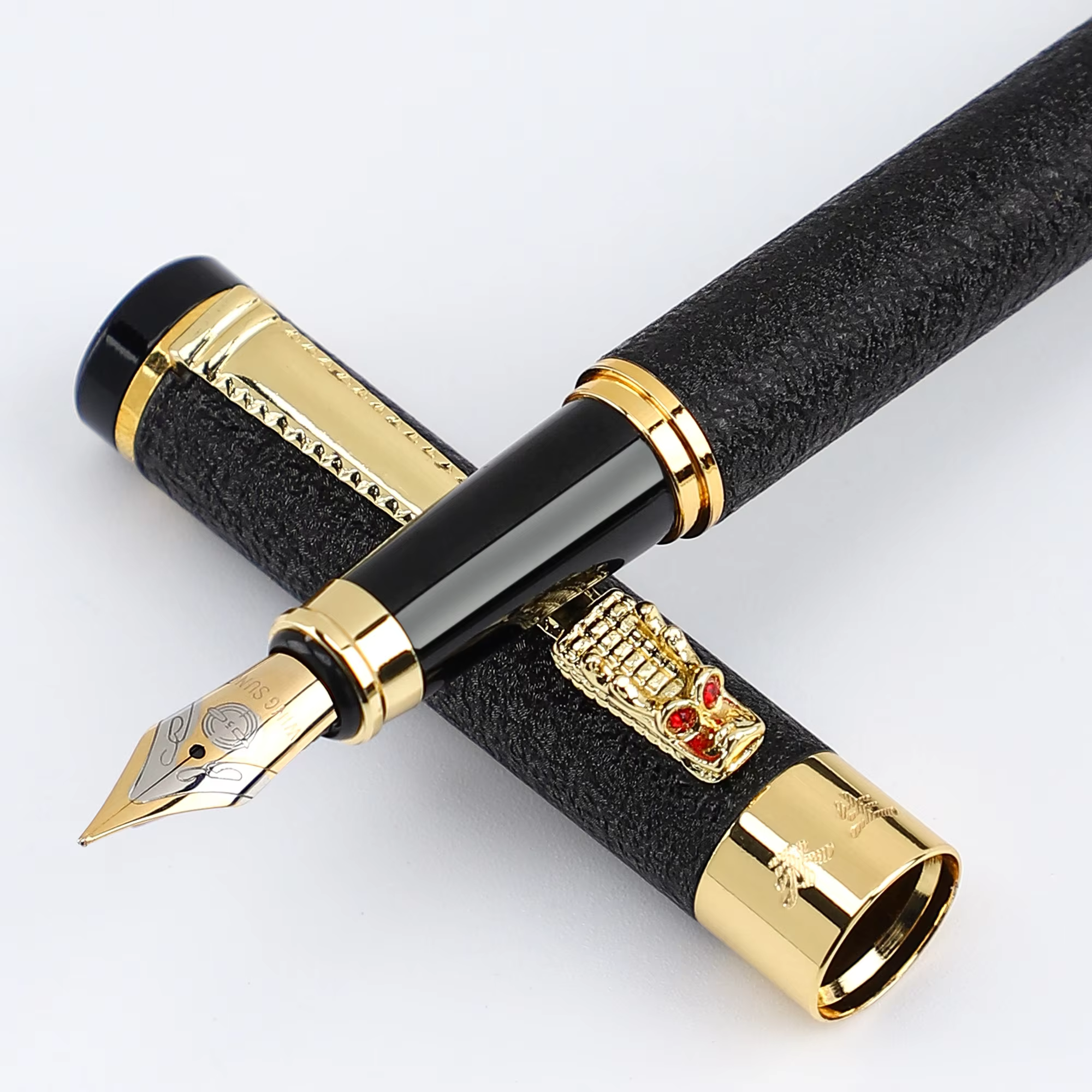 1 Pc Scrub Metal Pen, Lridium Tip Medium size 0.5mm, Office School Students for Men and Women Daily Writing Best Fountain Pen, - AliExpress 21